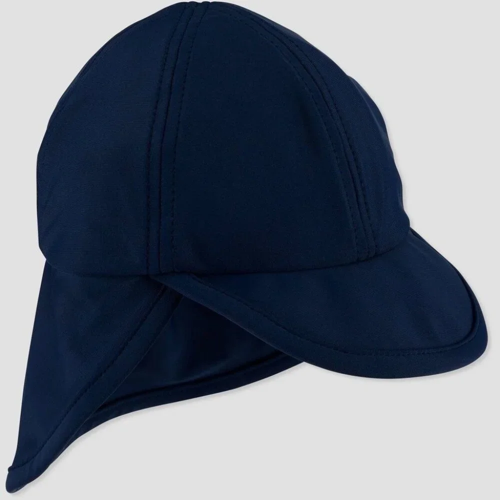 NWT Carter's Just One You Baby Solid Sun Hat - Navy Blue 6-12M